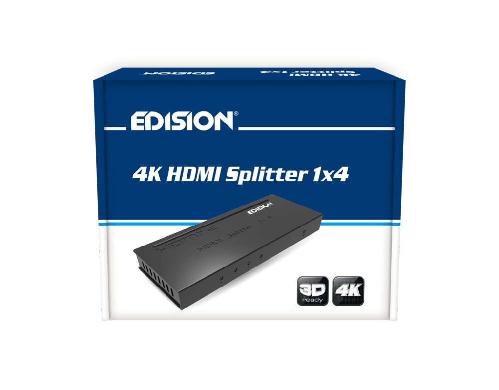 HDMI SPLITTER 4K HDMI Splitter 1x4